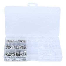 270 PCS 2.8/4.8/6.3mm Female Wire Spade Connector Insulated Crimp Terminal