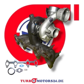 Turbolader VOLKSWAGEN T5 AXB AXC BRR BRS 1.9TDI 105PS o.DPF 54399880020 + Montag