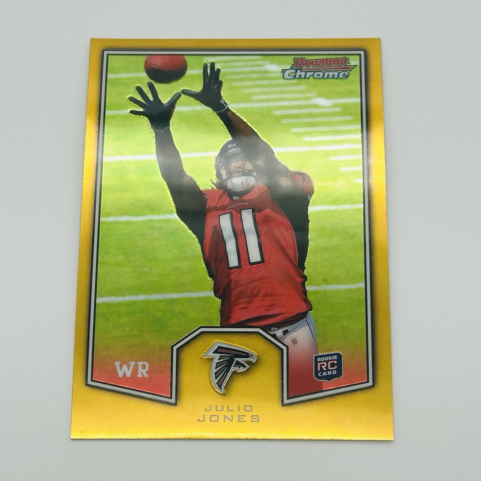 2011 Topps Chrome Julio Jones RC Bowman Chrome Rookies Insert Atlanta Falcons
