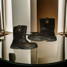 Karrimor Men's Leather Safety Work/ Walking Waterproof Boots Ankle Boots Size 8