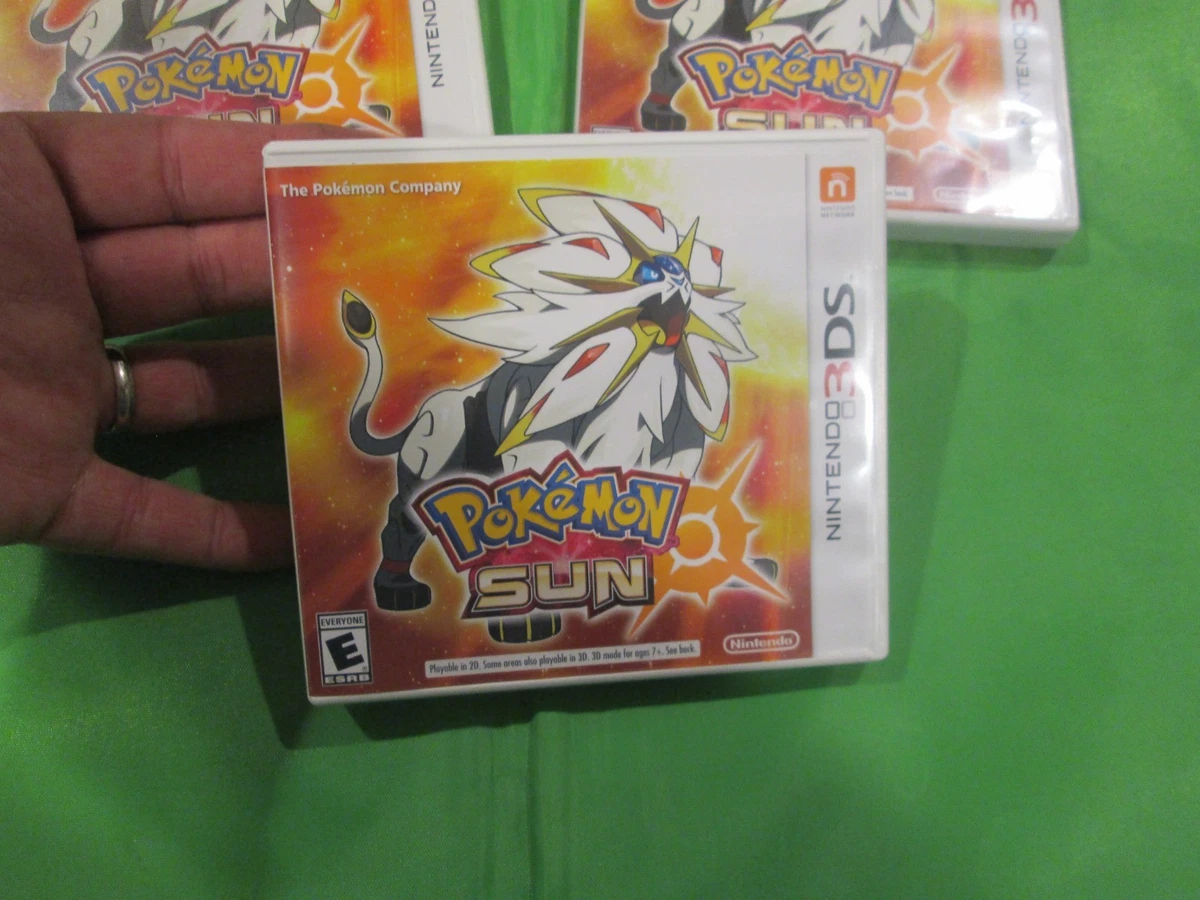 Nintendo 3DS Region Free Pokémon Sun Video Games for sale | eBay