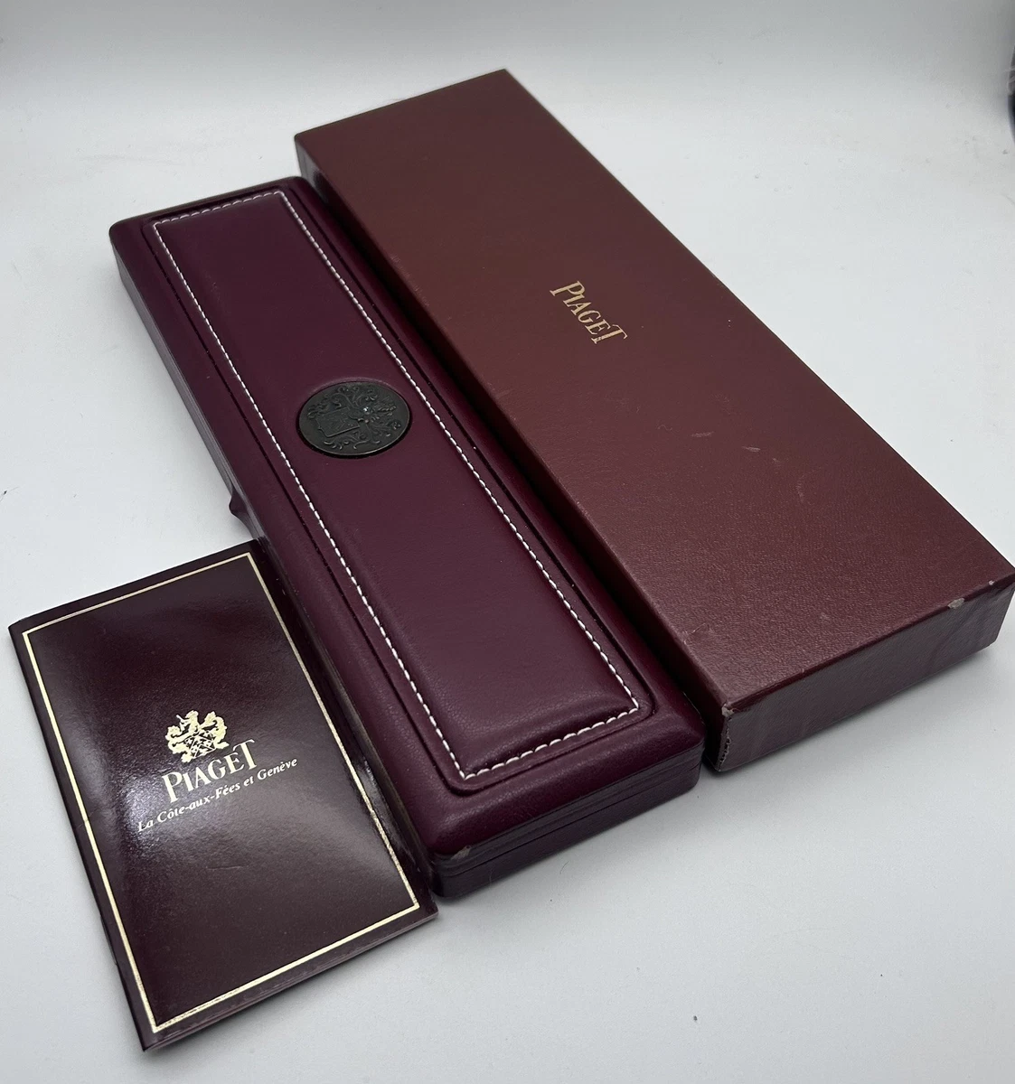 PIAGET genuine watch/Jewelry box case Outer Inner box and watch hook New Piaget Wooden Watch Boxes & Cases for sale | eBay main image 4