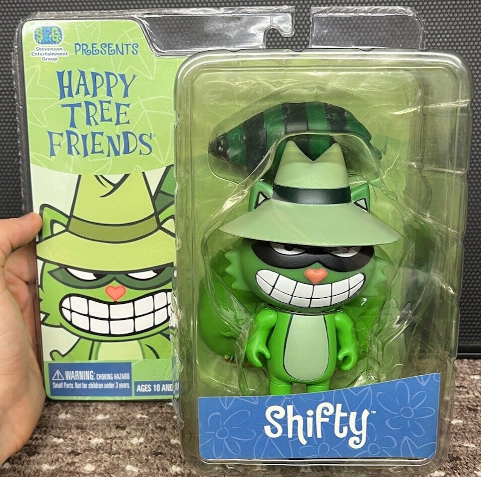 2004 SEG TOYS Happy Tree Friends Shifty Action Figure Mondo Media
