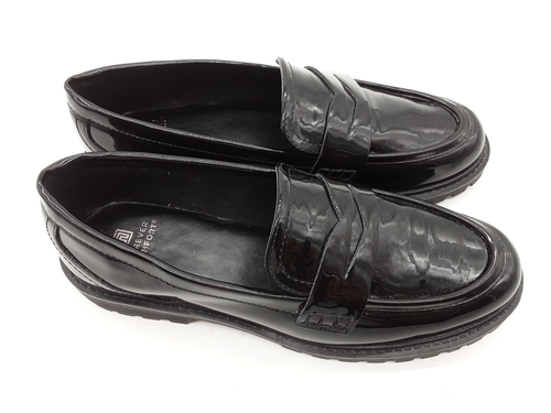 Next Forever Comfort Patent Leather Loafers - UK Size 6 - EU 39 - Picture 4 of 7
