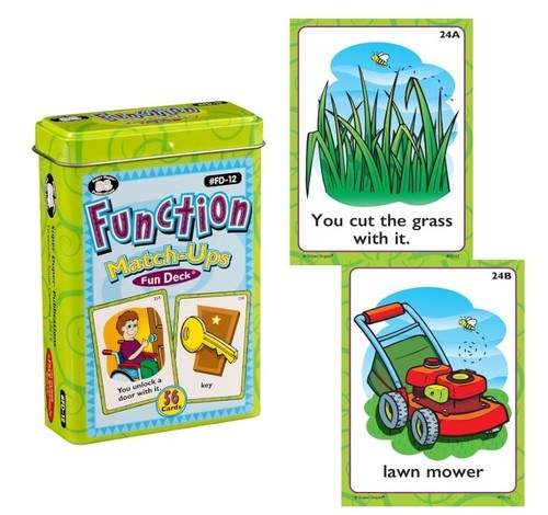 Super Duper Function Match-Ups Fun Deck #FD-12 Speech/Language Therapy, SLP - Picture 2 of 4