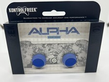 Image of KontrolFreek FPS-FREEK Alpha for (PS4)Performance Thumbsticks | 2 Low-Rise, BLUE