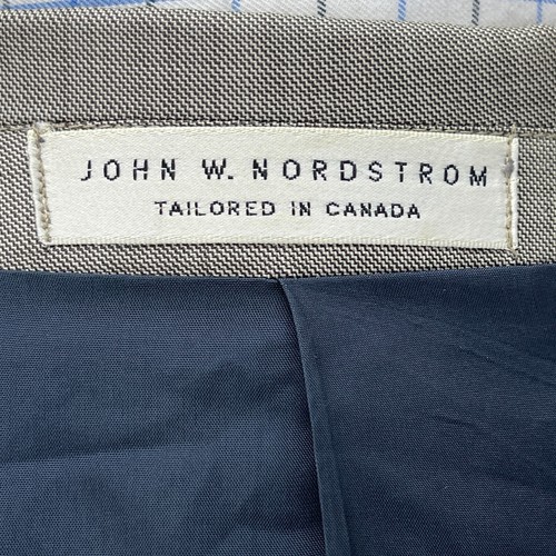 John Nordstrom Italian Wool Sport Coat Men 48L Taupe Blazer Suit Jacket 3 Button - Picture 14 of 15