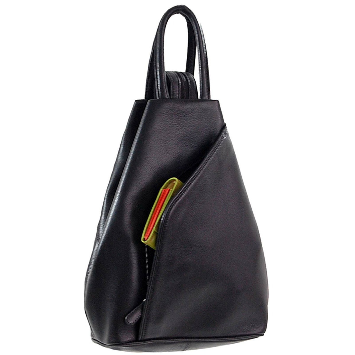 Branco Damen City Rucksack Leder Matchsack Damentasche Handtasche Tasche  5129