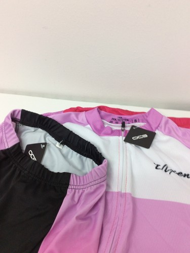 Women's Vixen Four Seasons Short Sleeve Cycling Kit Padded Shorts Set Sz S - Picture 8 of 8