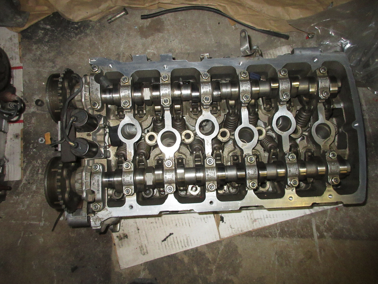 Bentley Continental GT 2005 6.0 W12  LH Cylinder Head  P/N 07C103373N