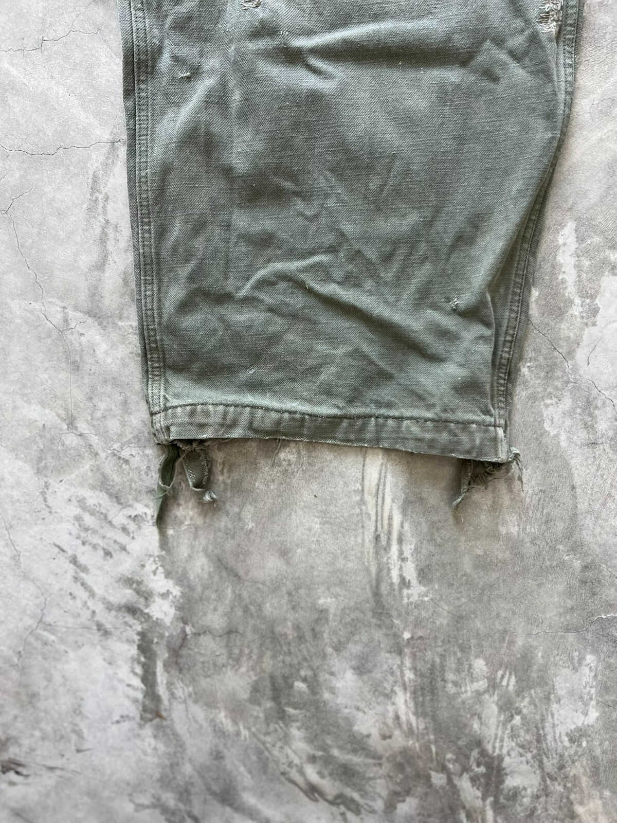 VINTAGE 50's FRENCH AIR FORCE MECHANIC ARMY PANTS