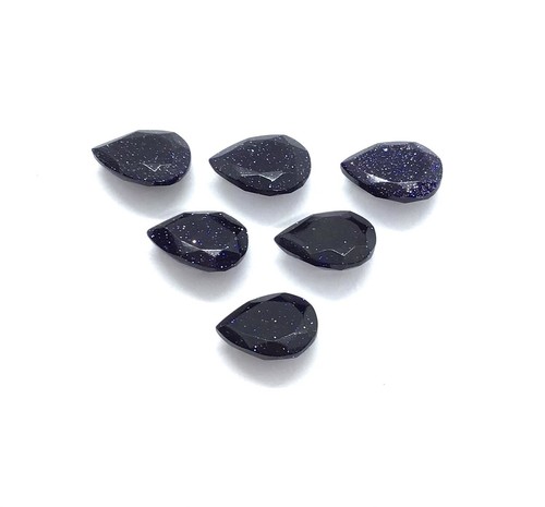 Pear Cut AAA Natural Blue Sunstone Faceted Loose Gemstone For Making Jewelry - Picture 19 of 24