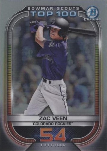 2024 Bowman Draft Zac Veen Rookie | eBay