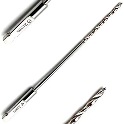 Orthopedic Drill Bit AO Coupling 2 mm x 10 cm OR Grade German Steel Instrument