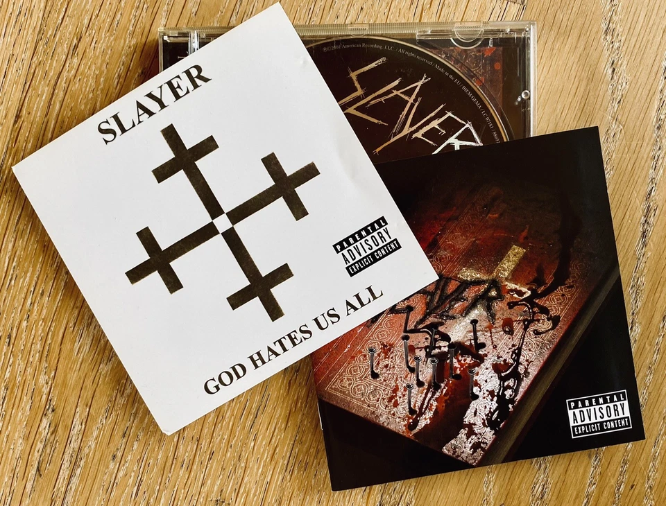 SLAYER “God Hates Us All” 2001 -NEW- Thrash Exodus Death Angel Metallica - Bild 1 von 1