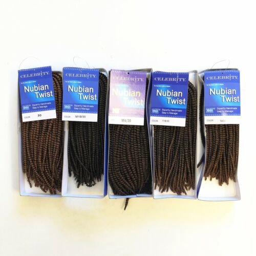 24K Nubian Twist 15'' Handmade Braiding Hair 4 oz. Approx. 35 Locks - Picture 3 of 49