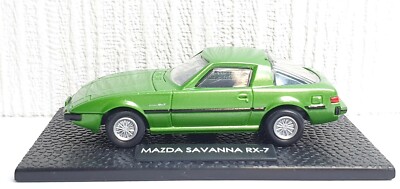 1/72 Bourbon MAZDA SAVANNA RX-7 SA22C FB GREEN Japan Exclusive