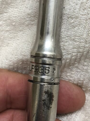 Nice Snap On 3/8" Drive 11.5" Long Chrome Flex Head Ratchet FLF936 - Bild 12 von 24
