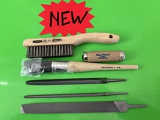 blue-point tools adjustable file handle with BAHCO OBERG 3-Piece File Set GA98A