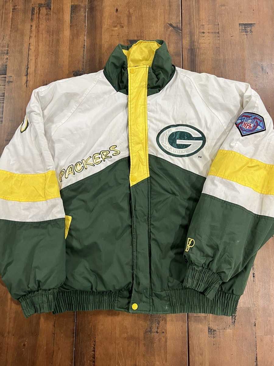 VTG Green Bay Packers NFL Pro Player Daniel Young Puffer Jacket