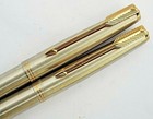PARKER 61 INTERNATIONAL FLIGHTER SILVER GOLD PEARL B PEN PENCIL 0.9MM 1960'S USA — photo 7