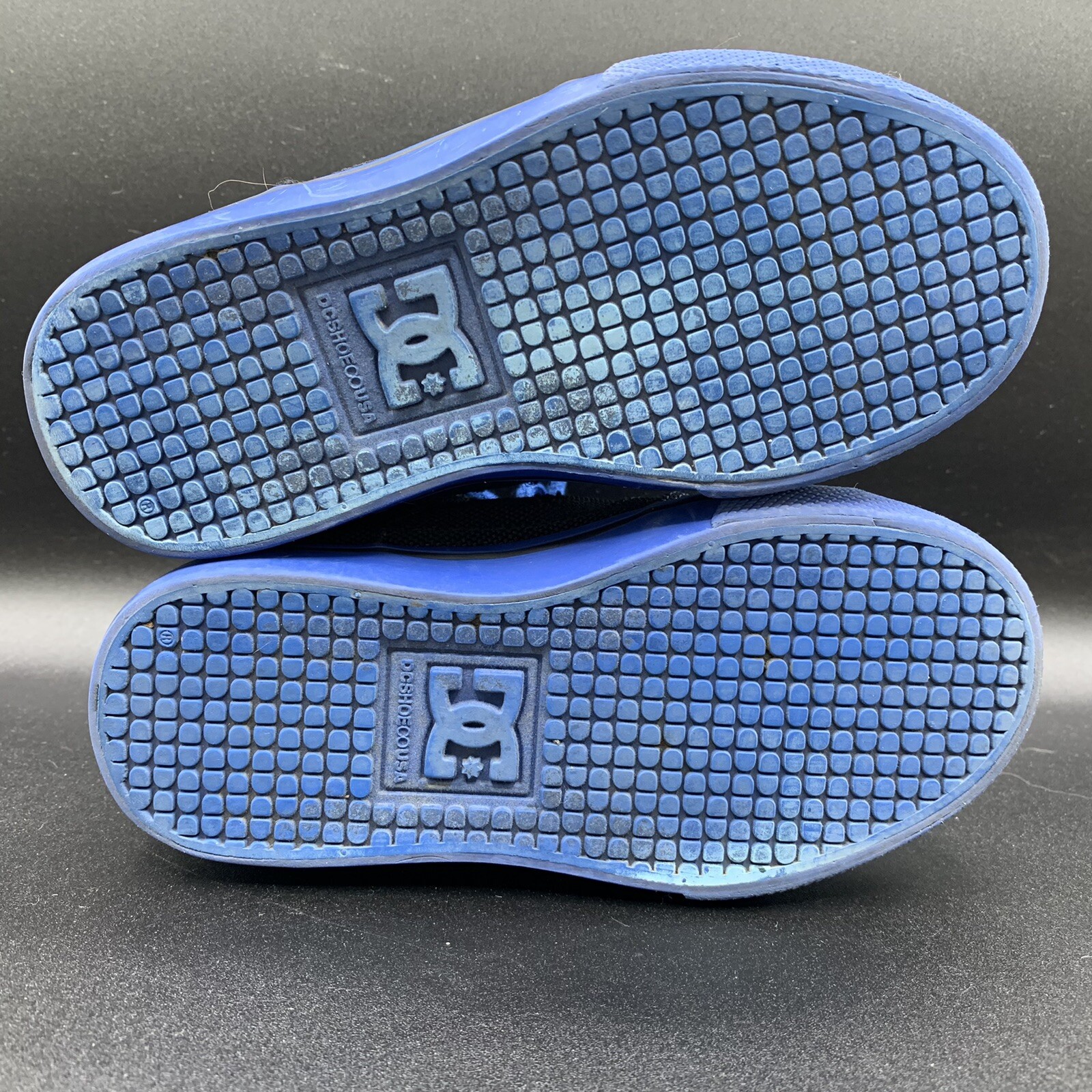 DC Youth Spartan High TX Black Blue Skate Shoes Size US 11Y eBay