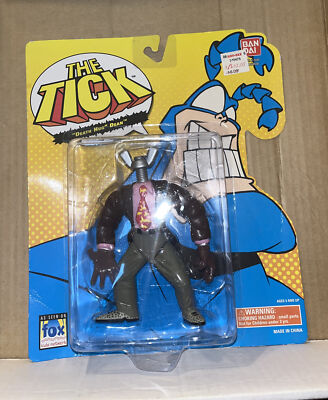 The Tick Cartoon  DEATH HUG  DEAN 6  Figure ~ Fox Kids BanDai 1994 Evil Doer NEW