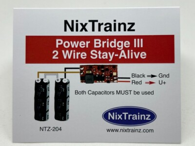 NixTrainz ~ Power Bridge III 2 Wire Stay Alive ~ Multi Scale ~ NTZ204