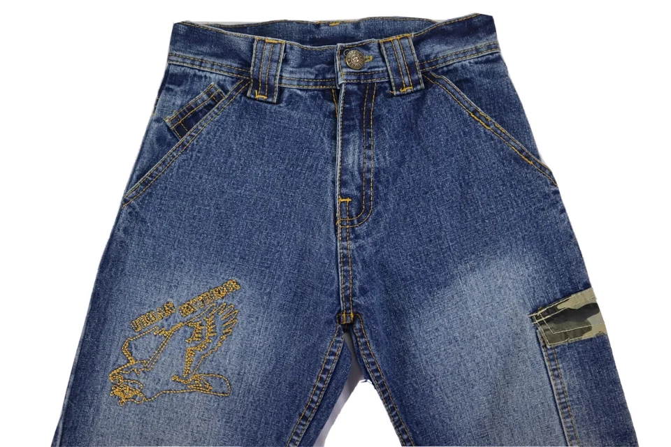 Jeans Urban Extreme Youth Denim Azul Niño Corte Recto Lavado Oscuro Talla: 6 Foto 4 de 4