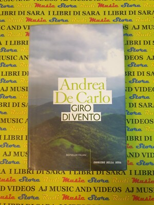 Buch Buch WINDRUNDGANG Andrea De Carlo BESTSELLER IT.  kurier sera 2006 (L65)