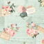 thumbnail 1  - Cottage Shabby Chic Riley Blake Rose &amp; Violet&#039;s Garden Party Songbird Fabric BTY