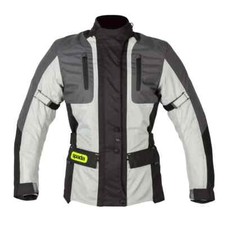 Ladies Spada Taylor Tour Waterproof Jacket Ice Grey Ce Touring Motorbike