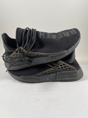 Size adidas Pharrel x NMD Human Race Triple Black for sale