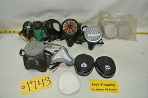 10 pcs. Safety Air & Dust Filters (Aearo - R51) Construction - Paint