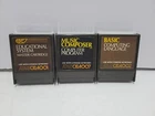 Lot of 3 Educational System Music Composer Basic Programs Atari 400/800/XL/XE