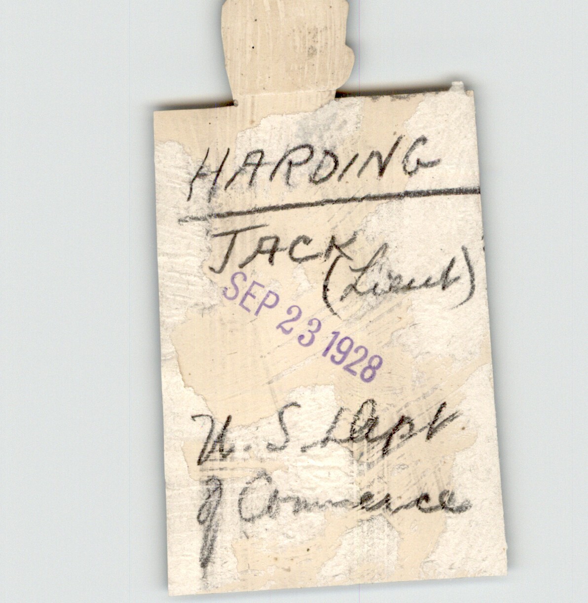 Record Setting AVIATION PILOT Jack Harding VINTAGE RARE 1928 Press ...
