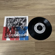 STING - ENGLISHMAN IN NEW YORK - 7? Single Vinyl 1990  A&M AM580