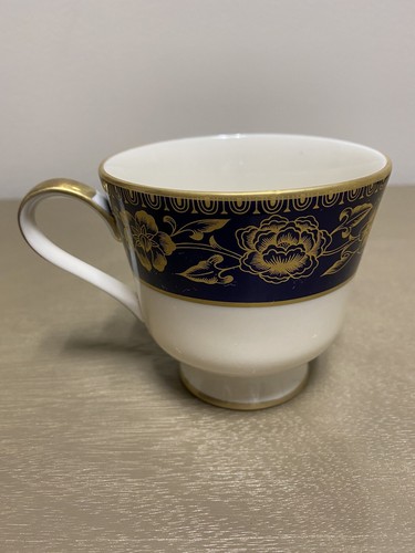 Vintage Royal Castle Cobalt Blue Gold Floral Teacup + Saucer 12 Sets (Japan) - Bild 8 von 13