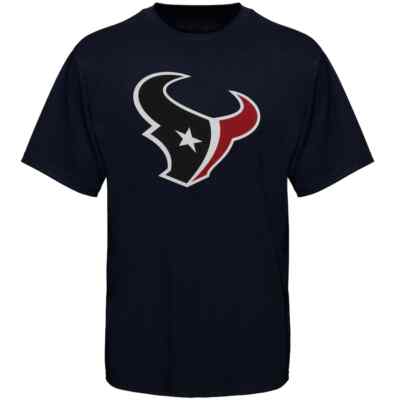Team Apparel Jugend Houston Texans Team Logo Kurzarm, Marineblau, XL (18)
