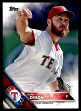 2016 Topps #389 Sam Dyson Texas Rangers