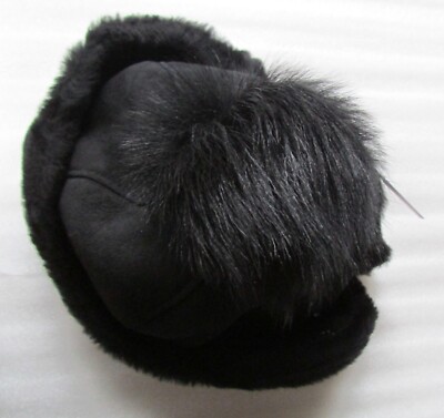 UGG Hat Up Flap Shearling Pom Aviator Water Resistant  display picture 3