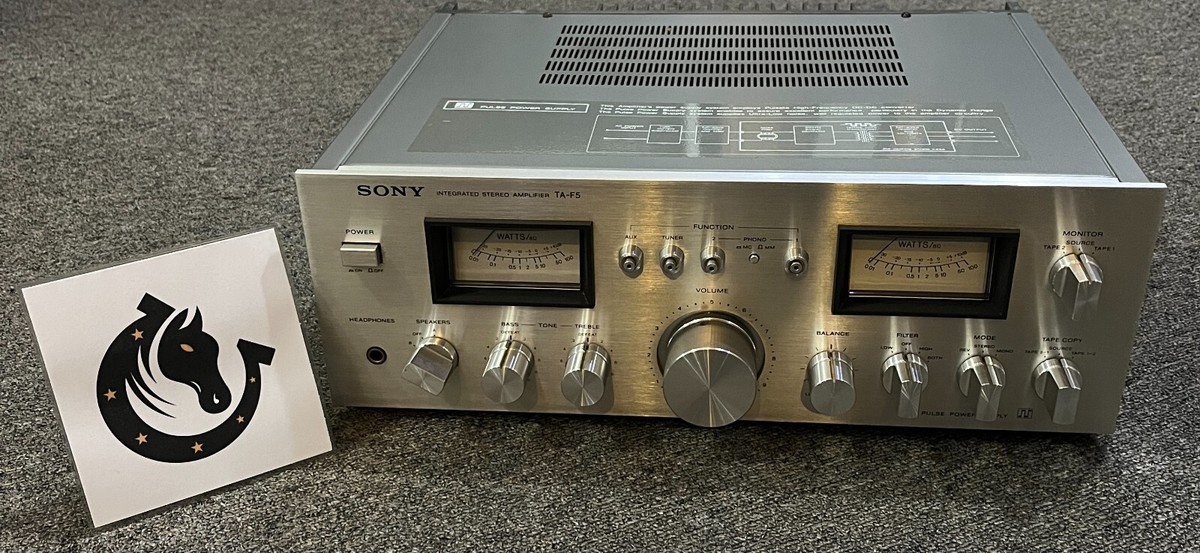 Sony TA-F5 Integrated Stereo amplifier vintage USED (JUNK) Japan