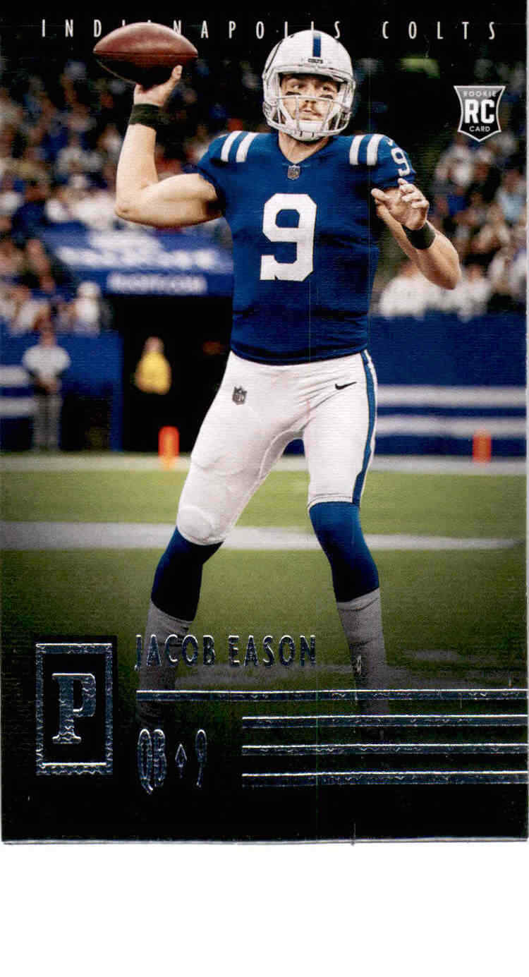 2020 Panini Chronicles PA7 Jacob Eason Rookie Card Colts RC | eBay