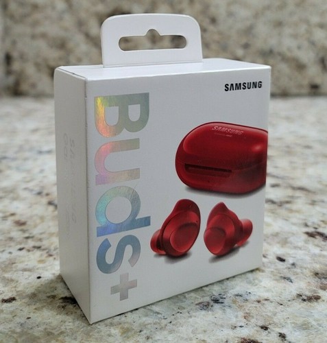 Samsung Galaxy Buds+ Plus Wireless Earbud RED Headphones - New Sealed - Picture 1 of 6