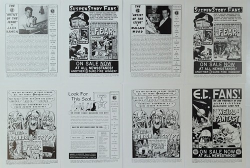 EC COMICS WEIRD SCIENCE Portfolio Copertine 1981 Russ Cochran Feldstein Wood Davis - Foto 4 di 15