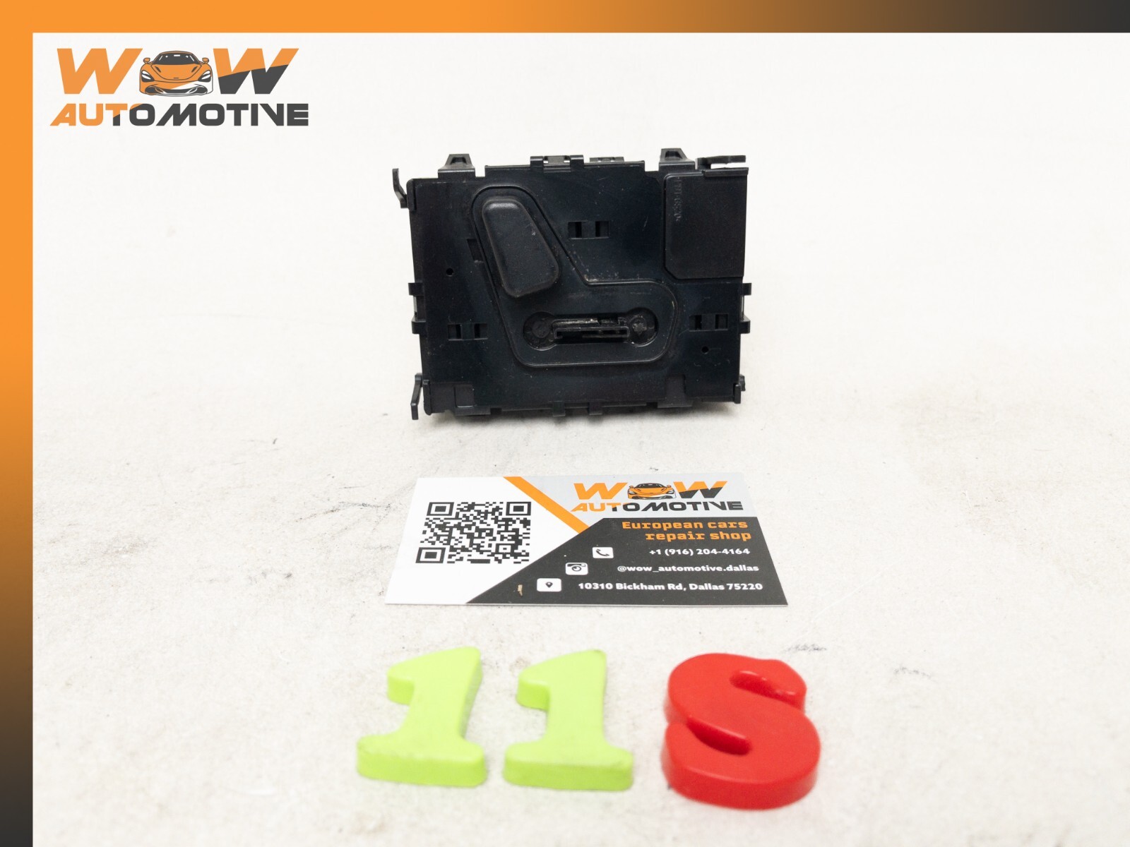 17-19 ALFA ROMEO GIULIA FRONT RIGHT PASSENGER SIDE SEAT ADJUSTER 