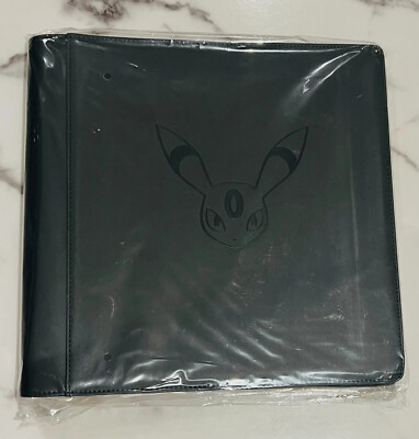 Pokemon Umbreon Eevee GX Advanced theme 480 Slots Card Sealed Binder Sleeve  | eBay