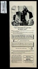 1944 Royal Typewriter Co Office Secretary Carbon Paper Vintage Print Ad 39099 thumbnail