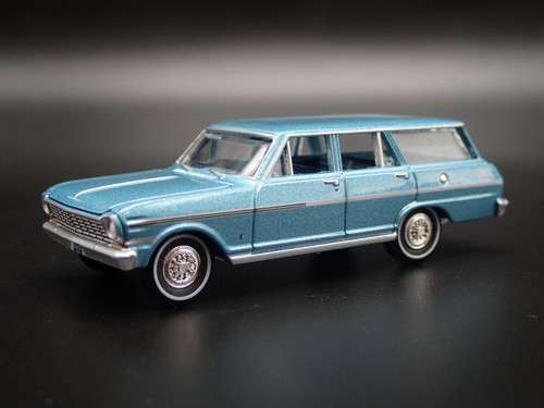 1963 63 Chevy Chevrolet Nova Ii 400 Station Wagon 1 64 Scale Diecast Model Car Ebay