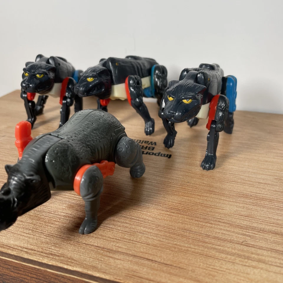 Hasbro Takara Transformers Beast Wars Wolf 1996 - Lote Happy Meal de McDonald's Foto 3 de 4